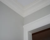 Crown molding.